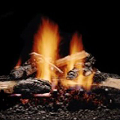 The Hargrove Inferno Gas Logs allow tremendous flame visibility with a look of a wood fire that's been burning for awhile. Learn More!